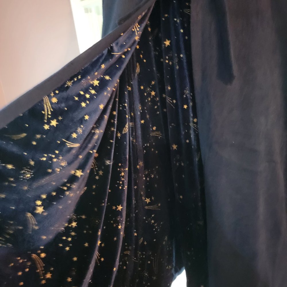 Velvet lined cape
